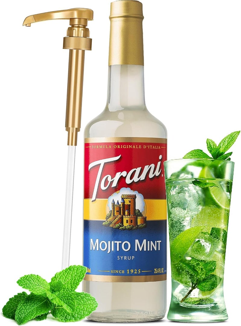 Torani شراب نعناع موهيتو من توراني - 750 مل - Image 5